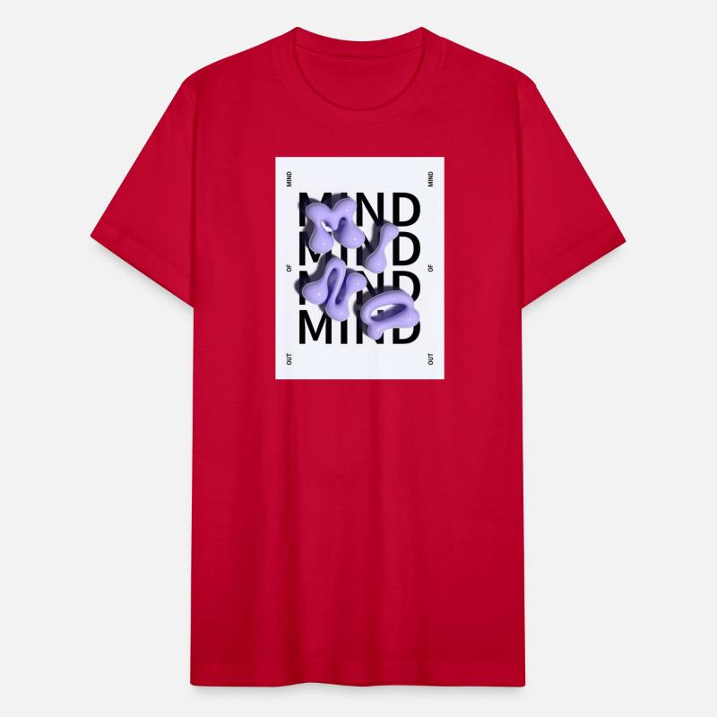 Abstract Purple Blob Typography Design