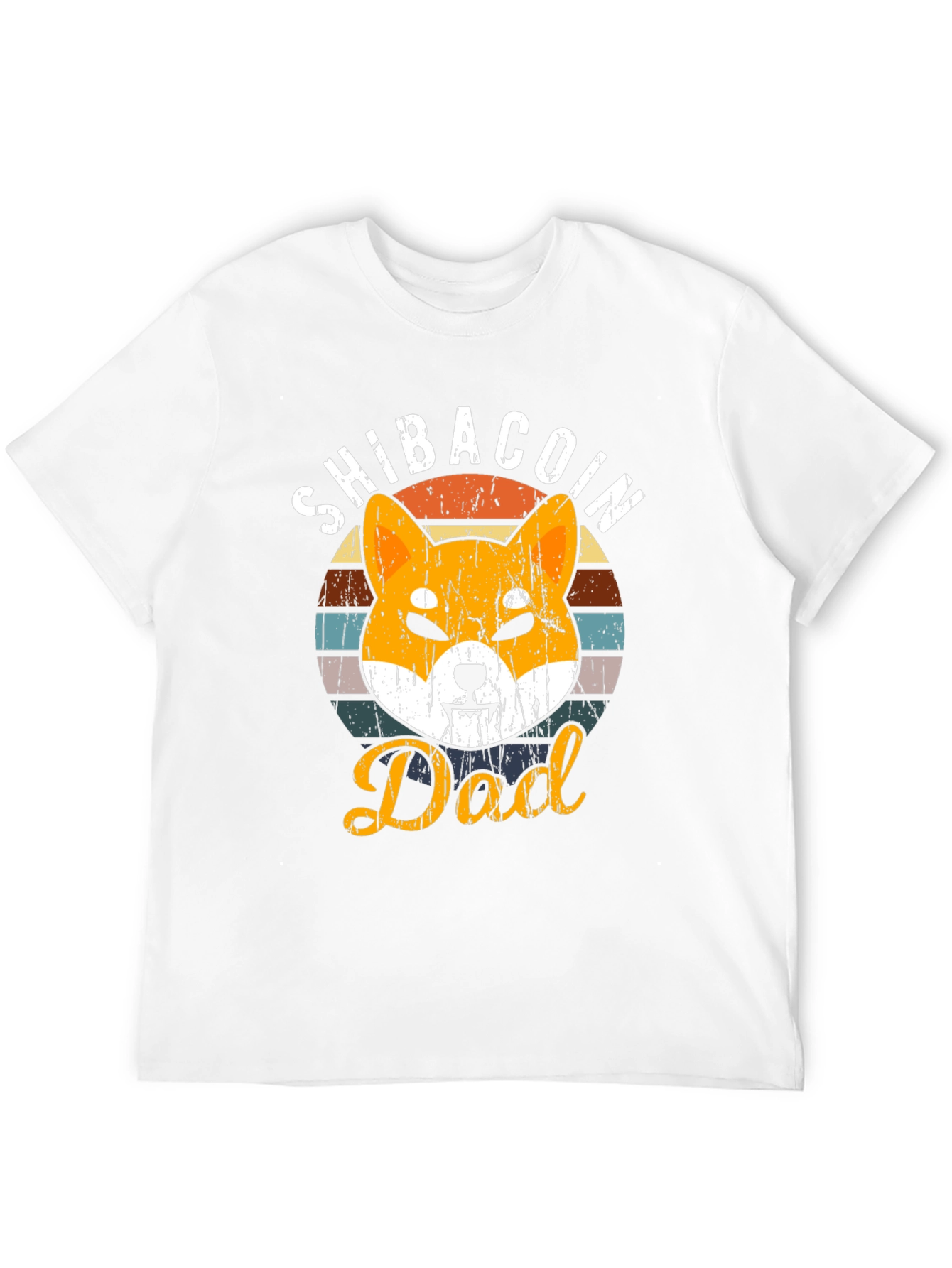 ShibaCoin Dad Graphic Tee - Crypto Lover Gift