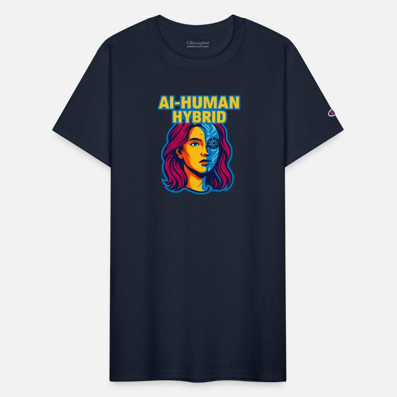 AI Human Hybrid Future Meets Flesh