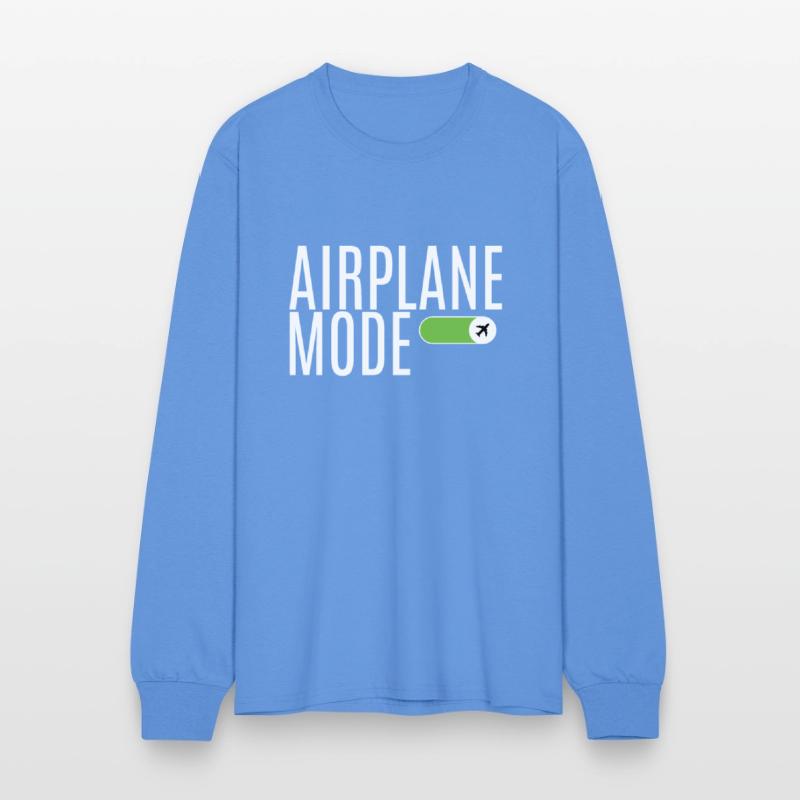 Airplane Mode Travel Funny Traveller Vacation Icon