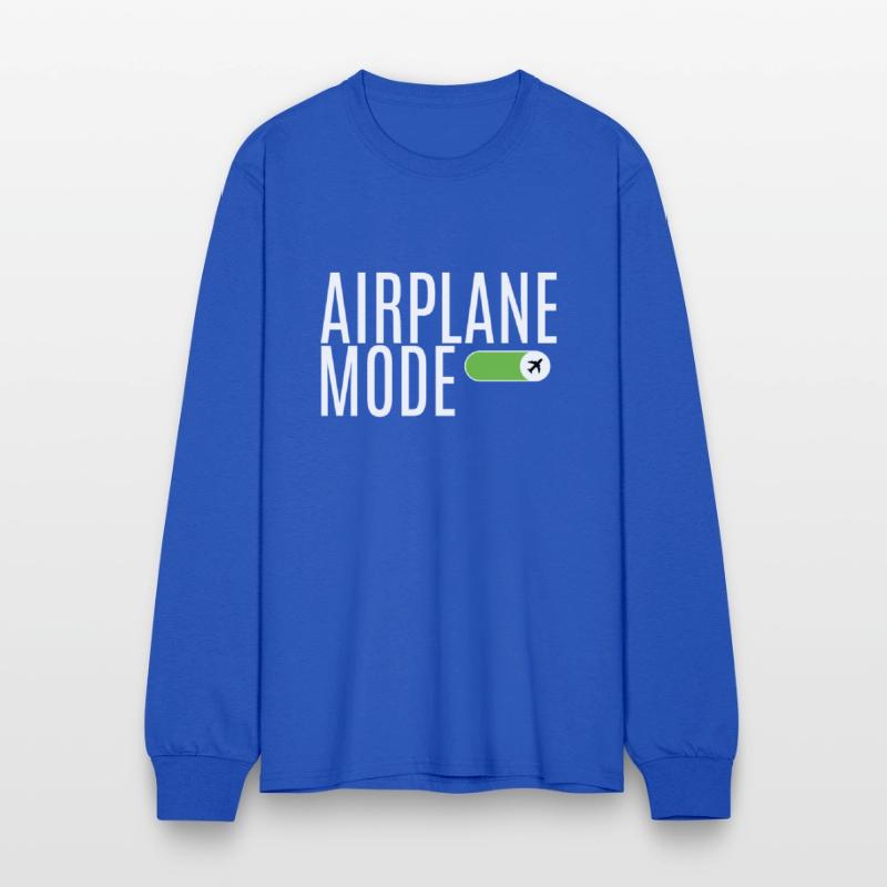 Airplane Mode Travel Funny Traveller Vacation Icon