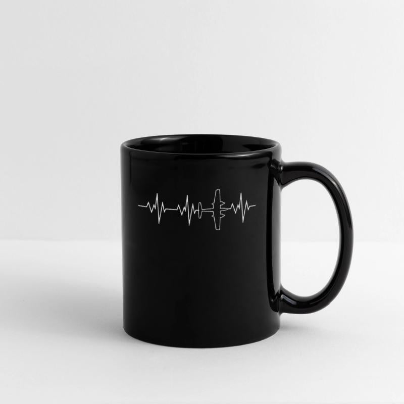 Airplane Pilot Shirt Pilot Heartbeat