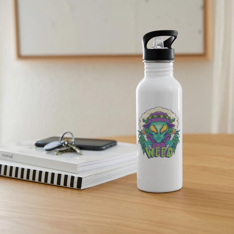 alien smoking summer cannabis plants