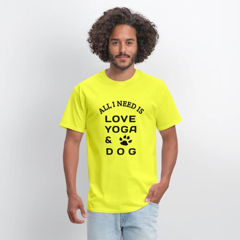 All i need is love yoga and dog