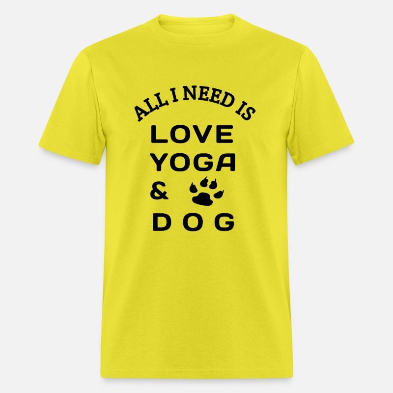 All i need is love yoga and dog