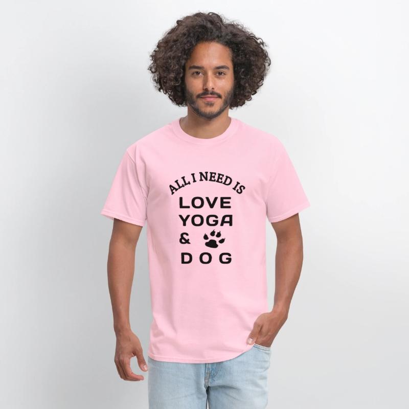 All i need is love yoga and dog