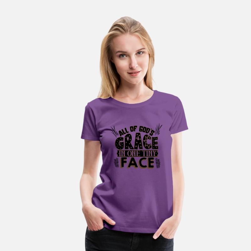 All of God's grace in one tiny face T-Shirt