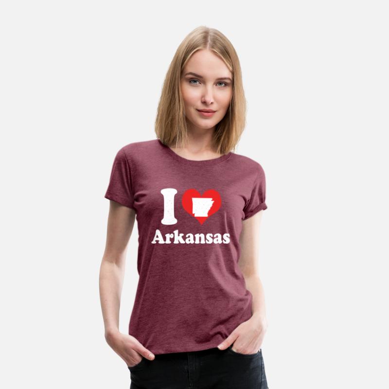America Citizen US State Love I Heart Arkansas