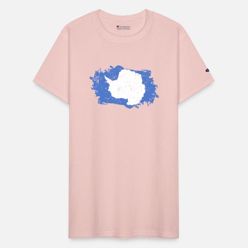 Antarctica Flag Grunge Country Flag Antarctica