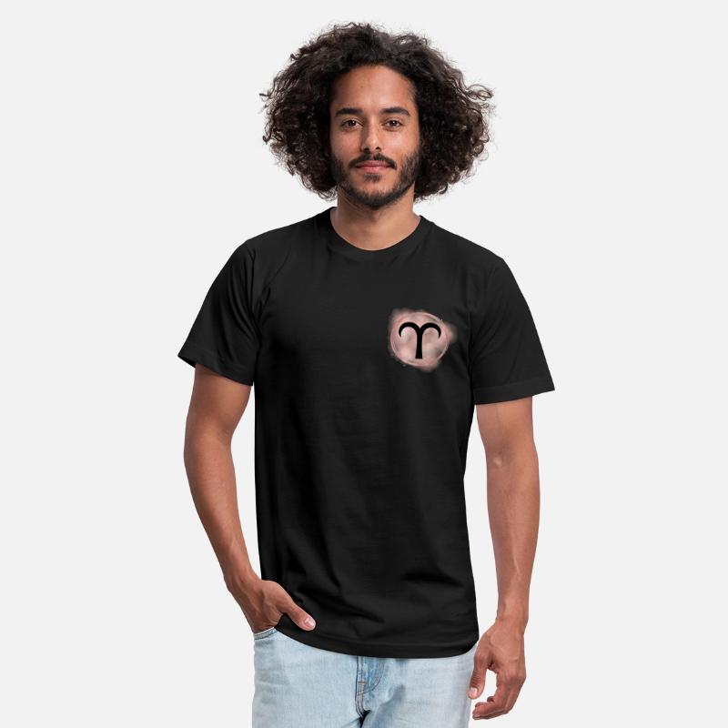 Aries Zodiac Signs Light Pink Frame