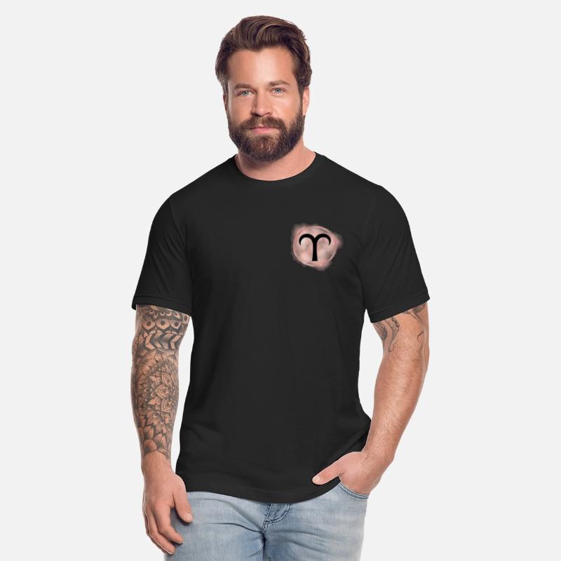 Aries Zodiac Signs Light Pink Frame