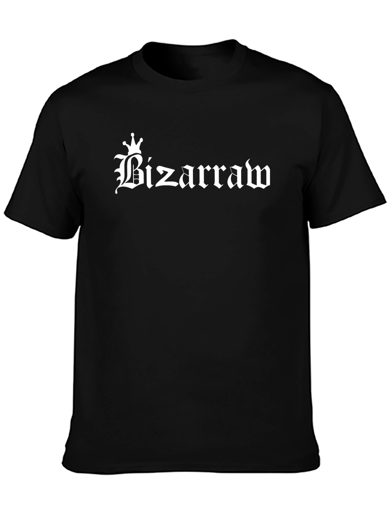 Bizarraw Graphic Print Black T-Shirt