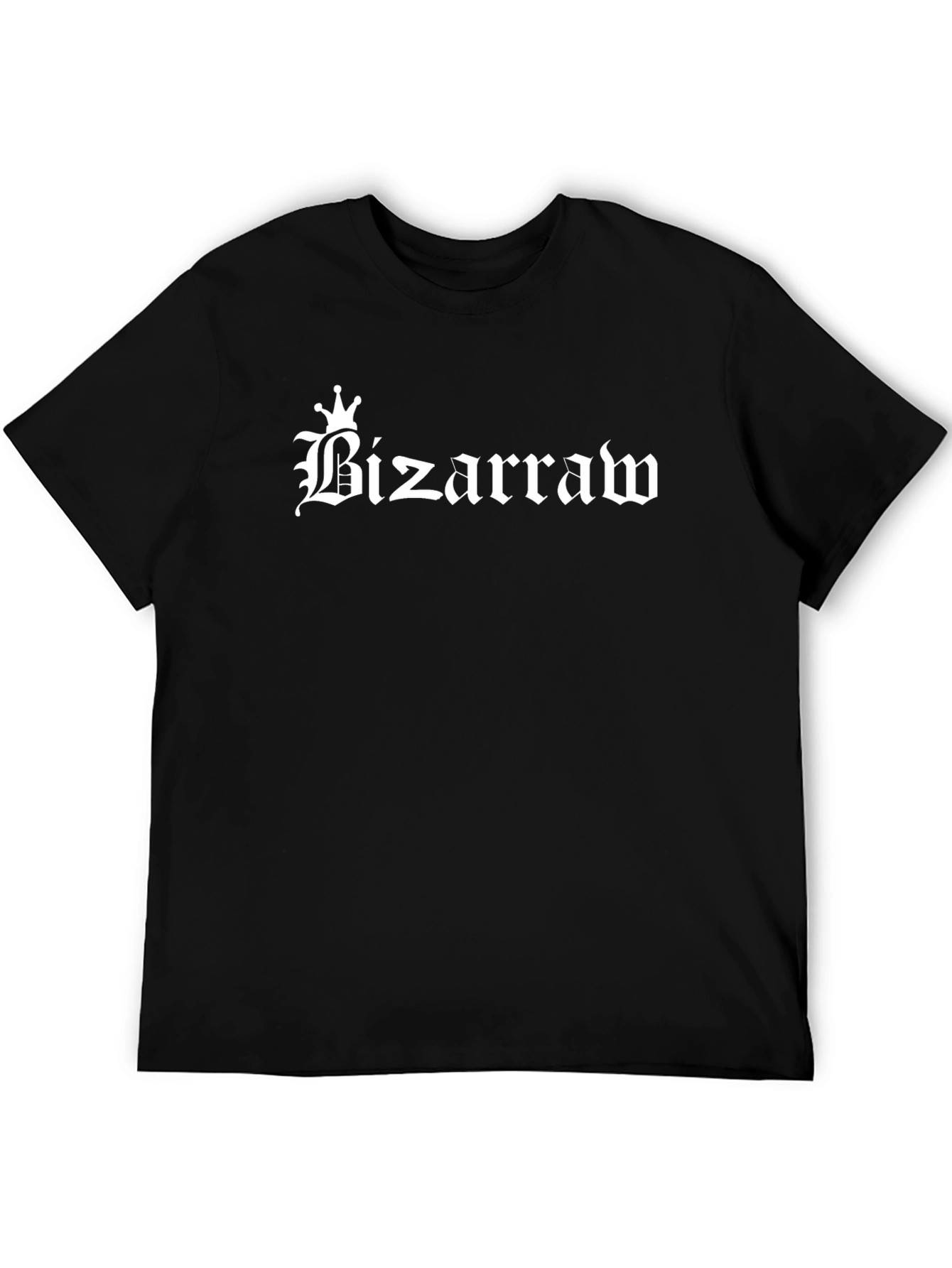 Bizarraw Graphic Print Black T-Shirt