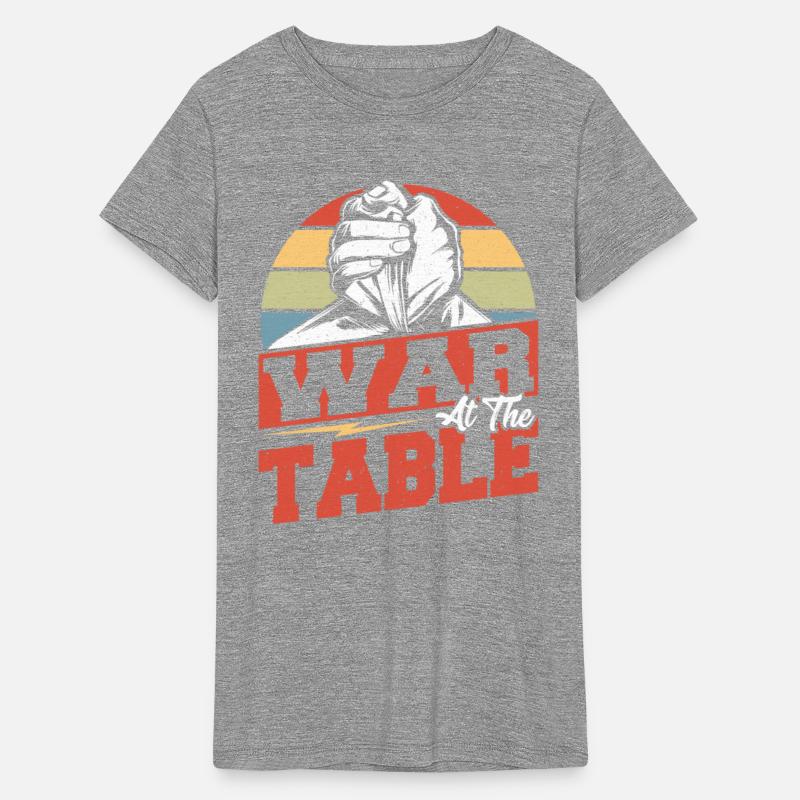 Arm Wrestling War At The Table Arm Wrestler
