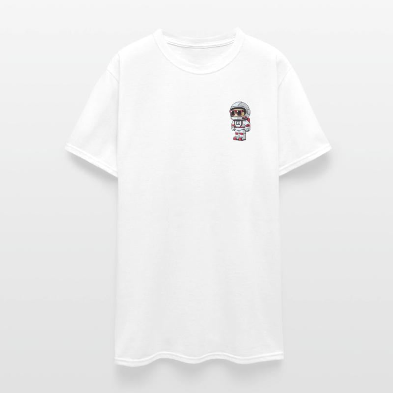 astronaut retro pixel