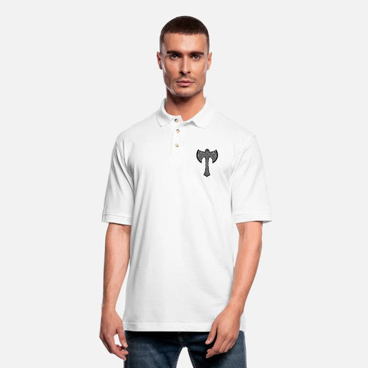 Axe In Unusual Celtic Knots