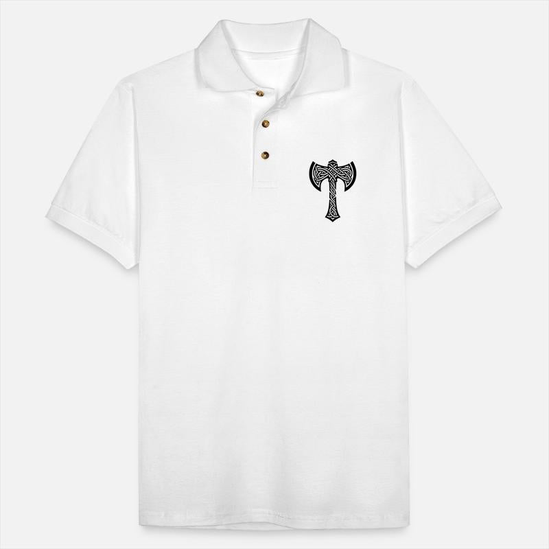 Axe In Unusual Celtic Knots