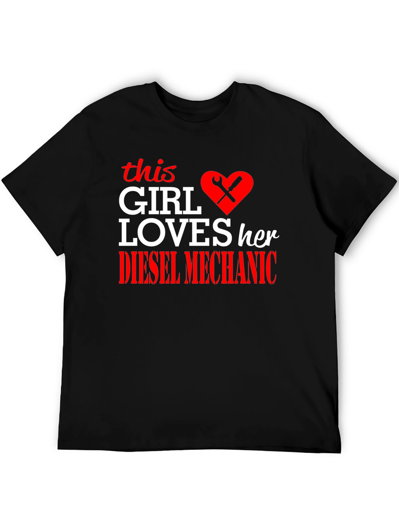 Diesel Mechanic Girls Love T-Shirt