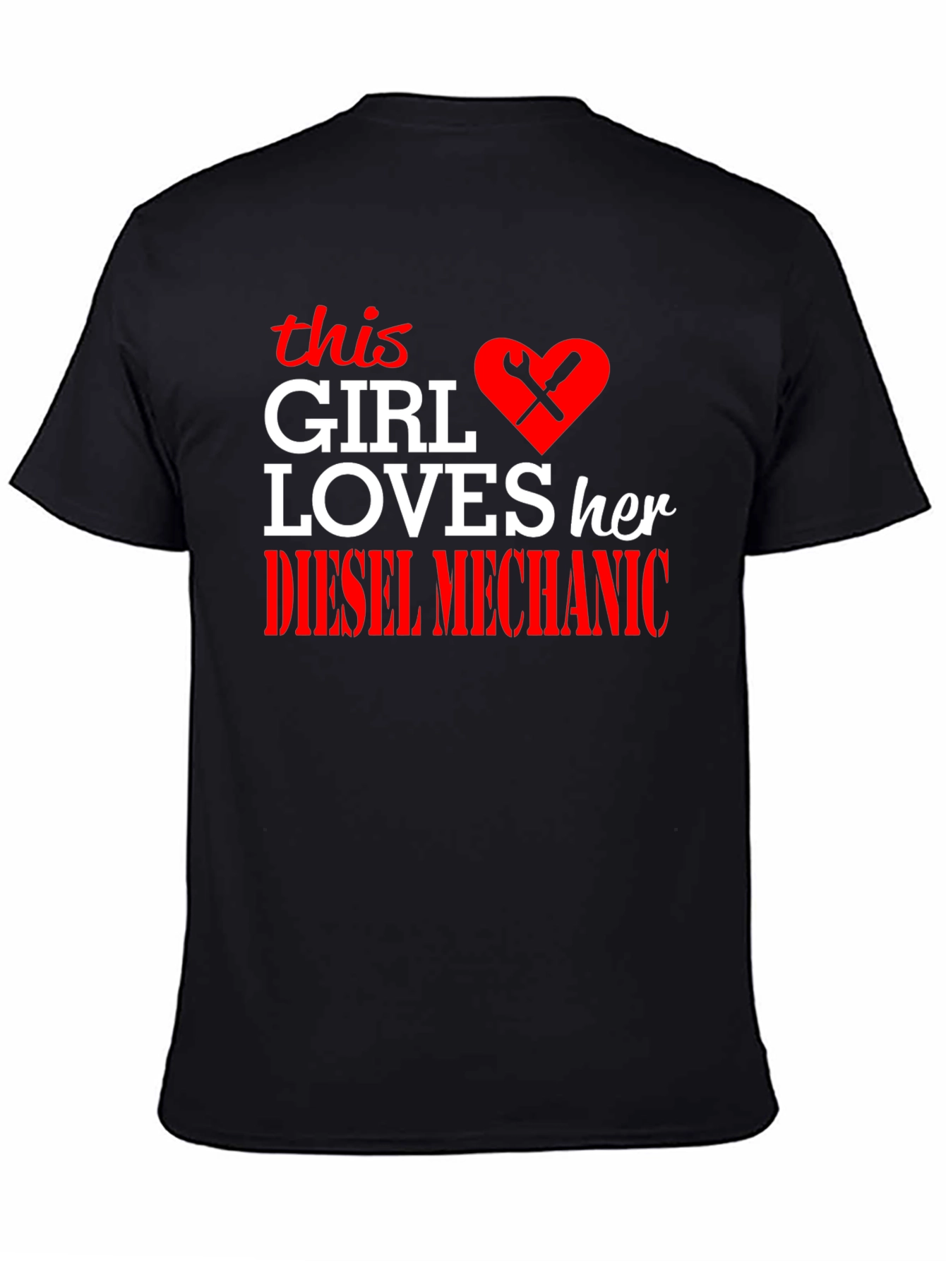 Diesel Mechanic Girls Love T-Shirt