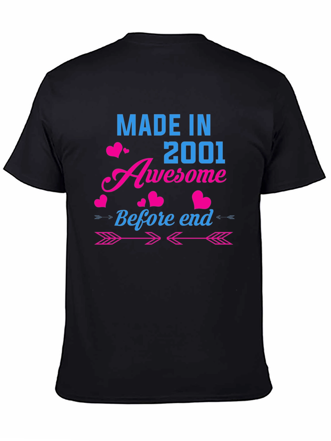 Made in 2001 Awesome Before End T-Shirt