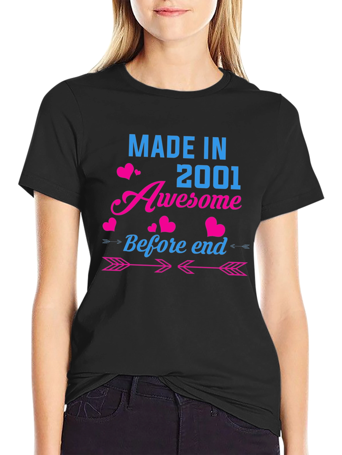 Made in 2001 Awesome Before End T-Shirt