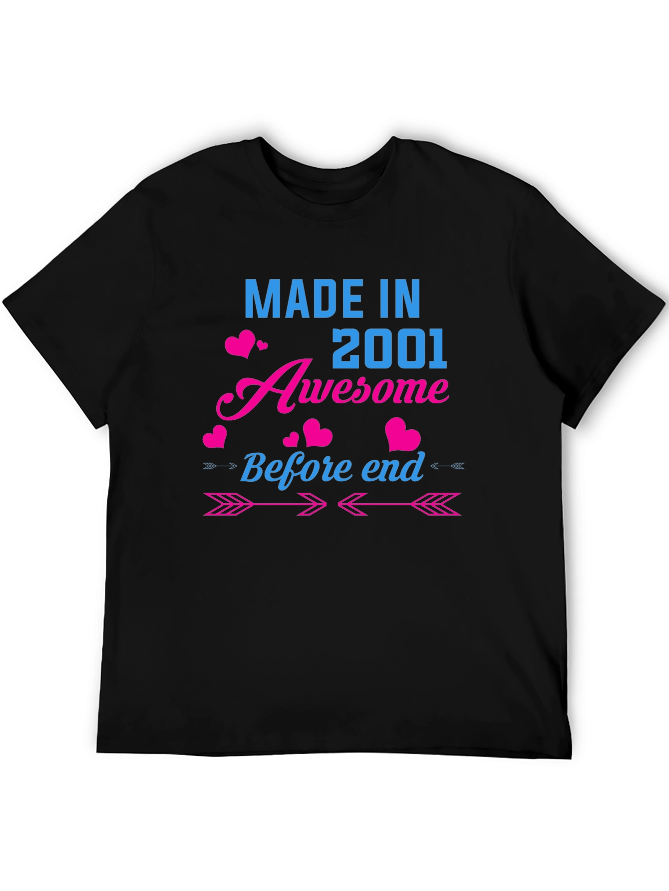 Made in 2001 Awesome Before End T-Shirt