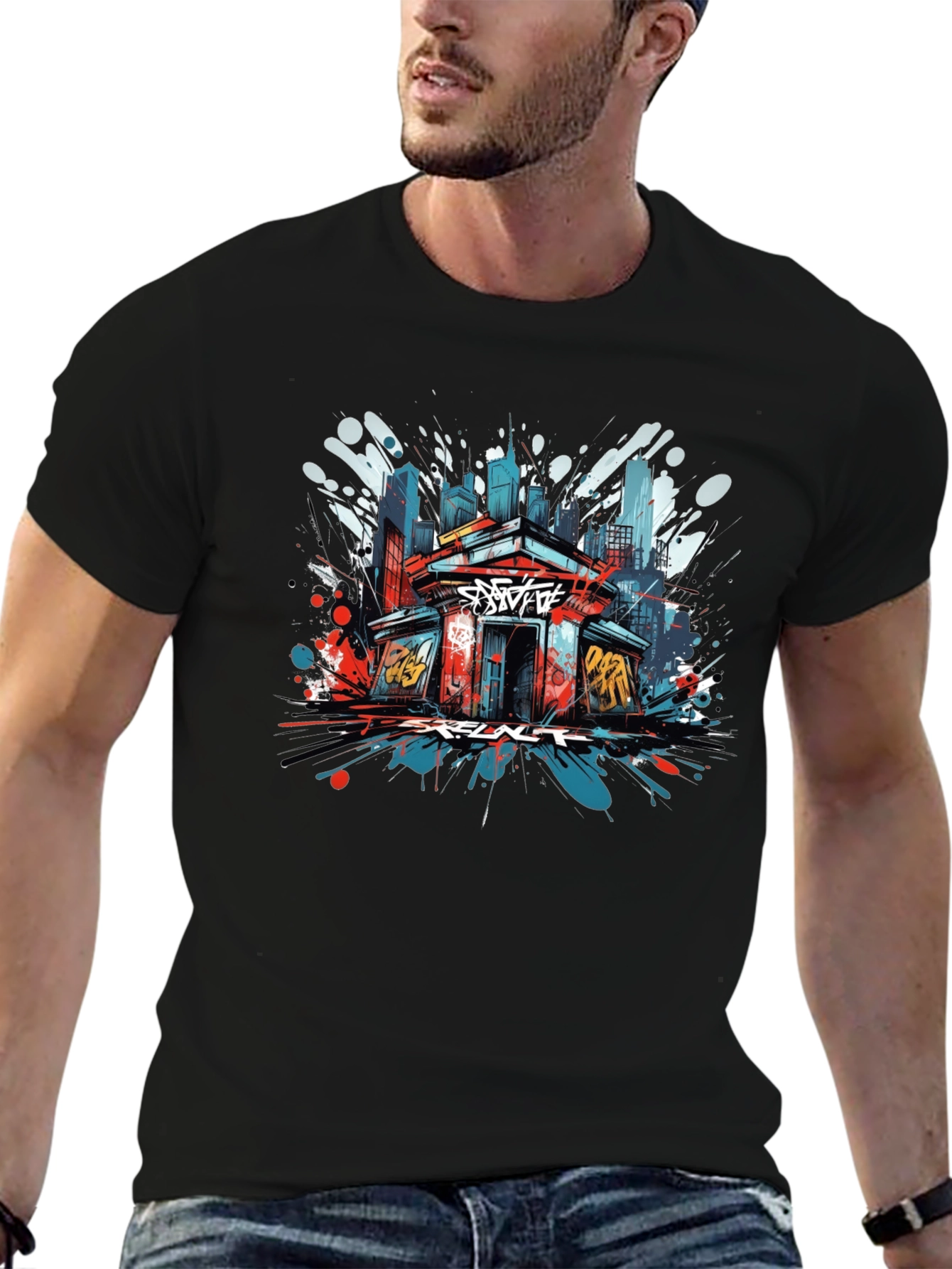 Urban Graffiti Art T-Shirt