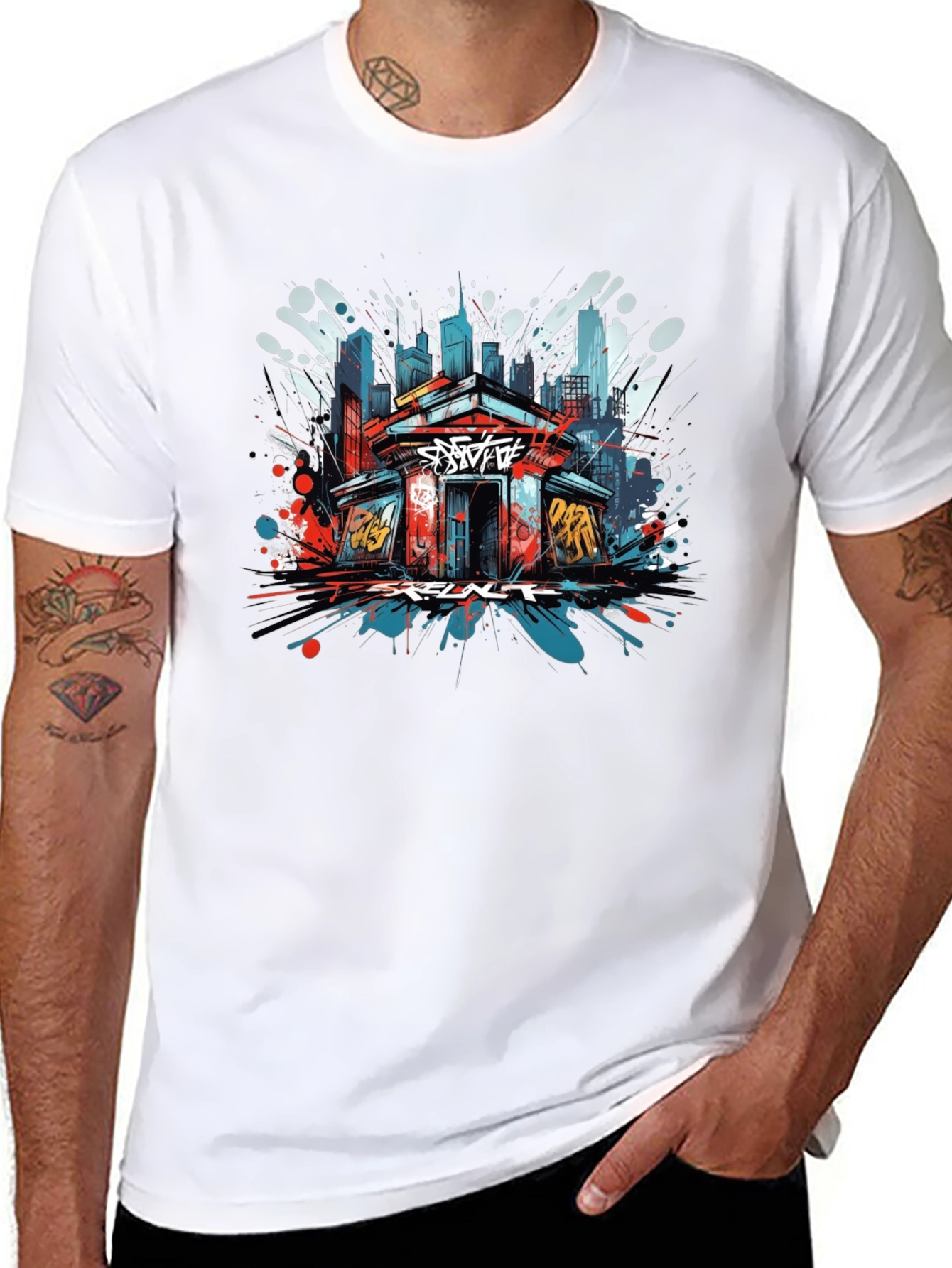 Urban Graffiti Art T-Shirt
