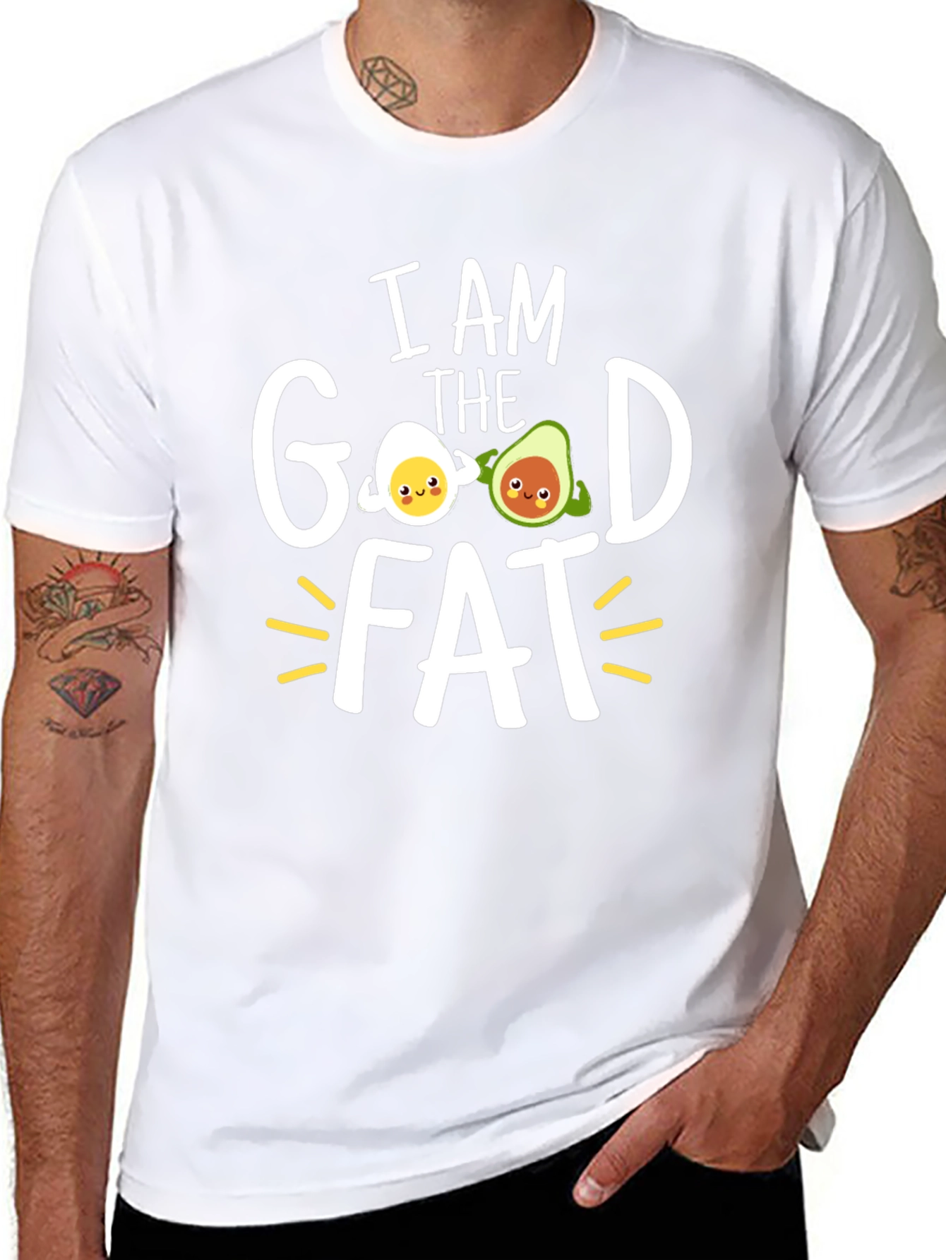 I Am The Good Fat Graphic T-Shirt