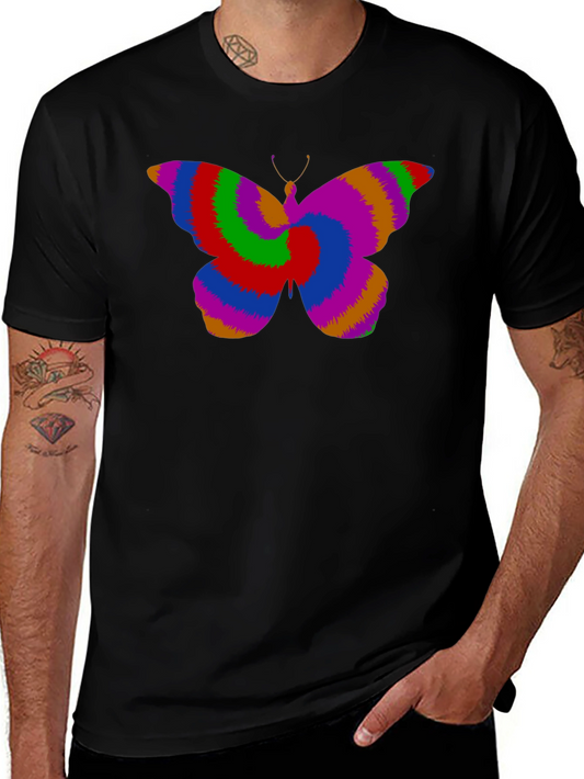 Psychedelic Butterfly Graphic Tee