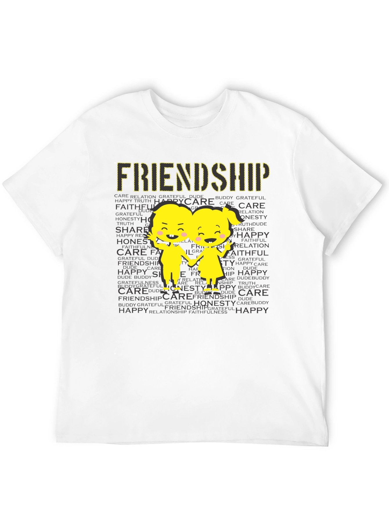 Friendship Graphic Print T-Shirt