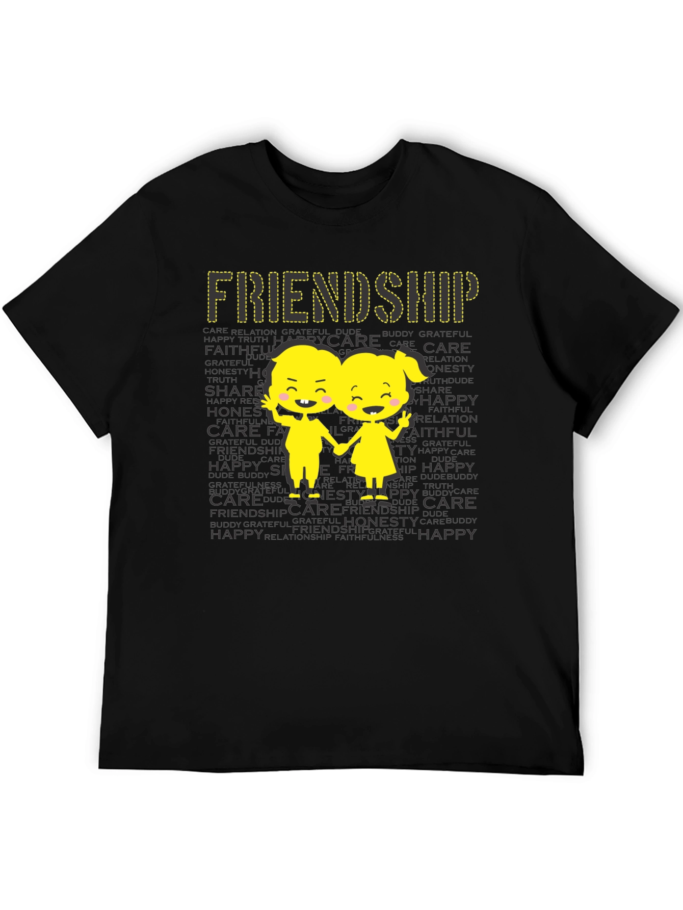 Friendship Graphic Print T-Shirt