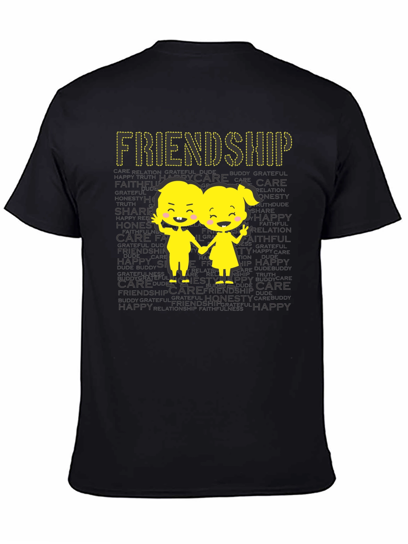 Friendship Graphic Print T-Shirt