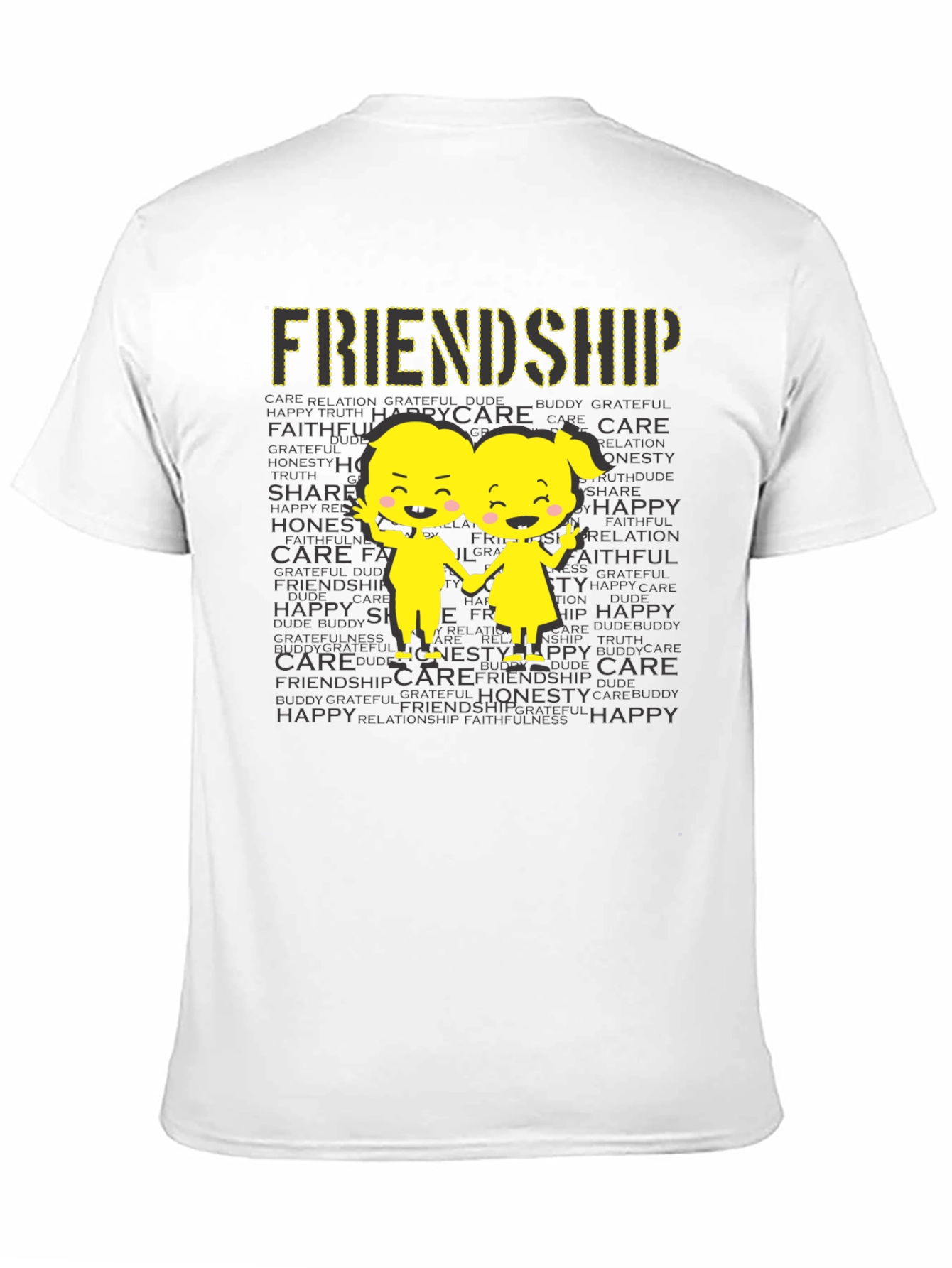 Friendship Graphic Print T-Shirt