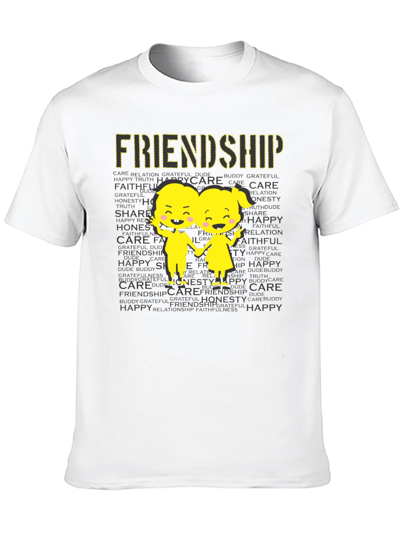 Friendship Graphic Print T-Shirt