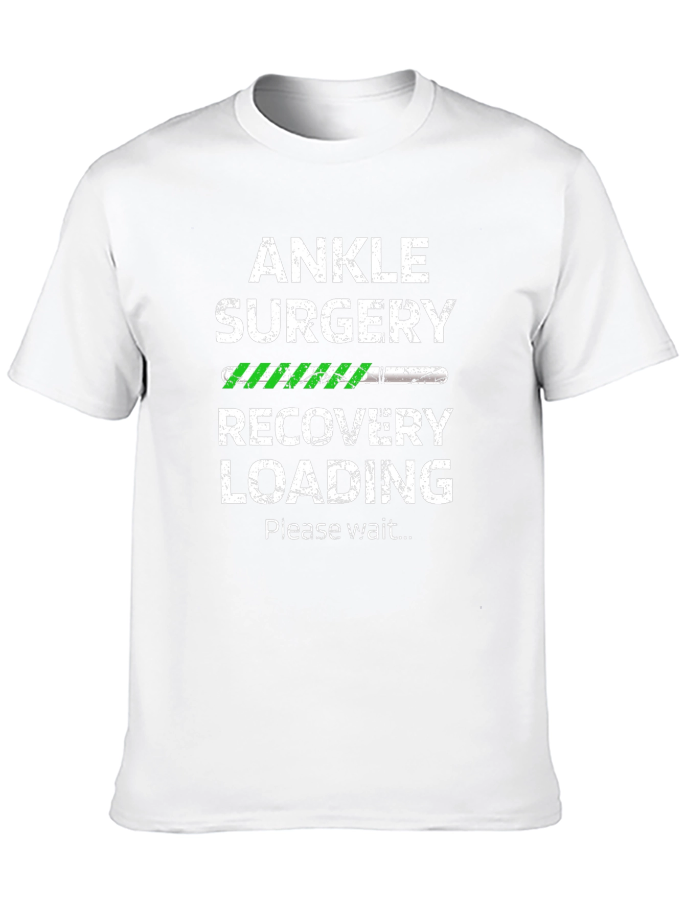 Ankle Surgery Recovery Loading Funny T-Shirt