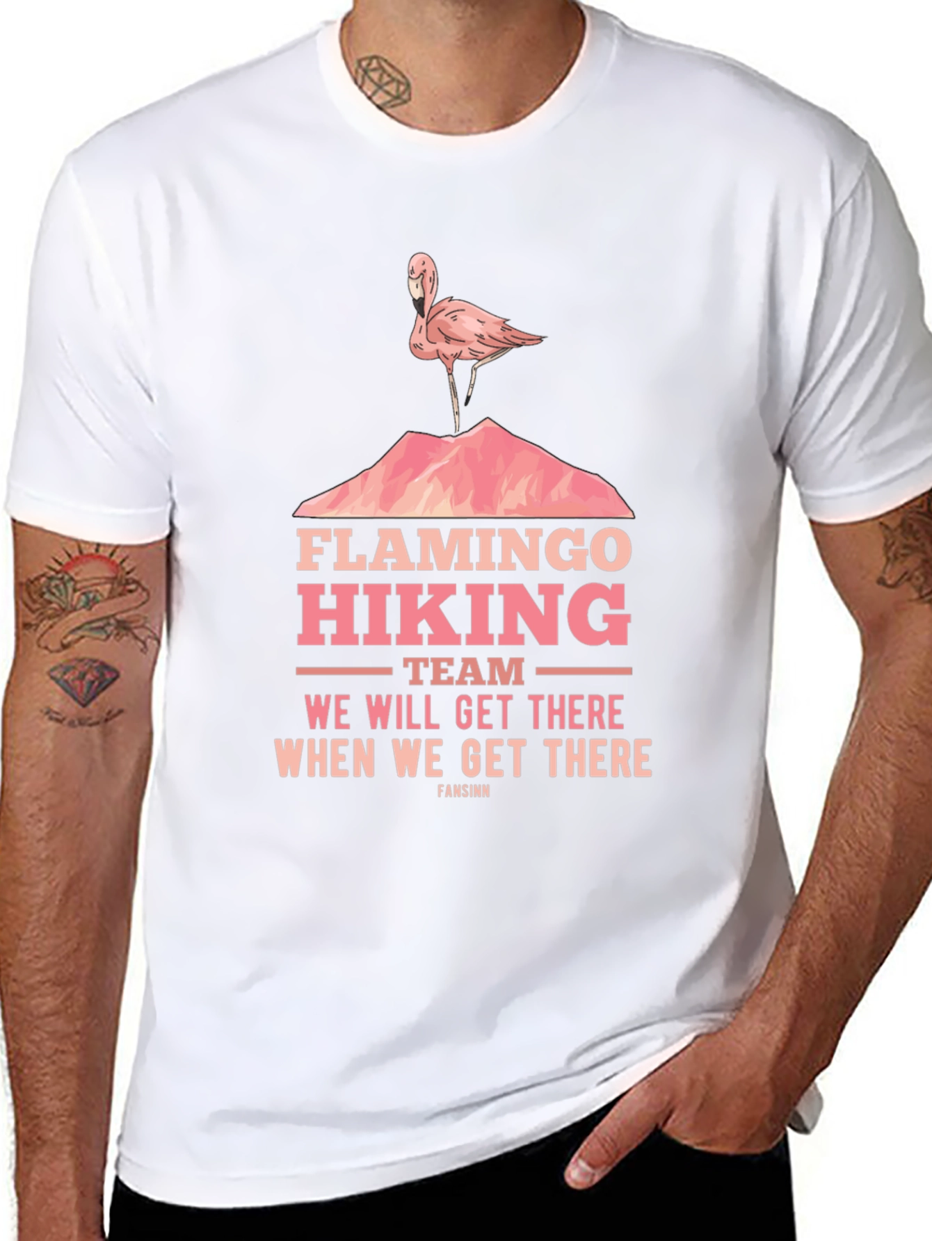 Flamingo Hiking Team T-Shirt