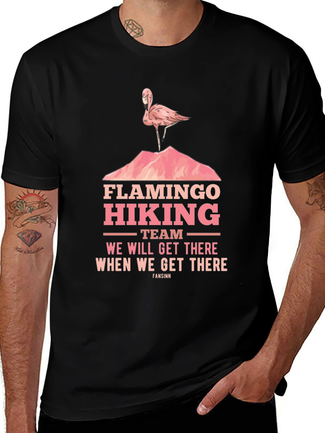 Flamingo Hiking Team T-Shirt