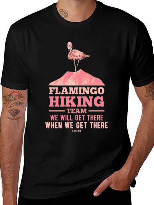 Flamingo Hiking Team T-Shirt