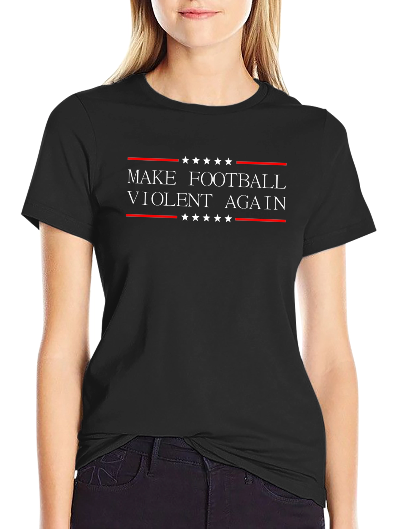 Make Football Violent Again Graphic Tee