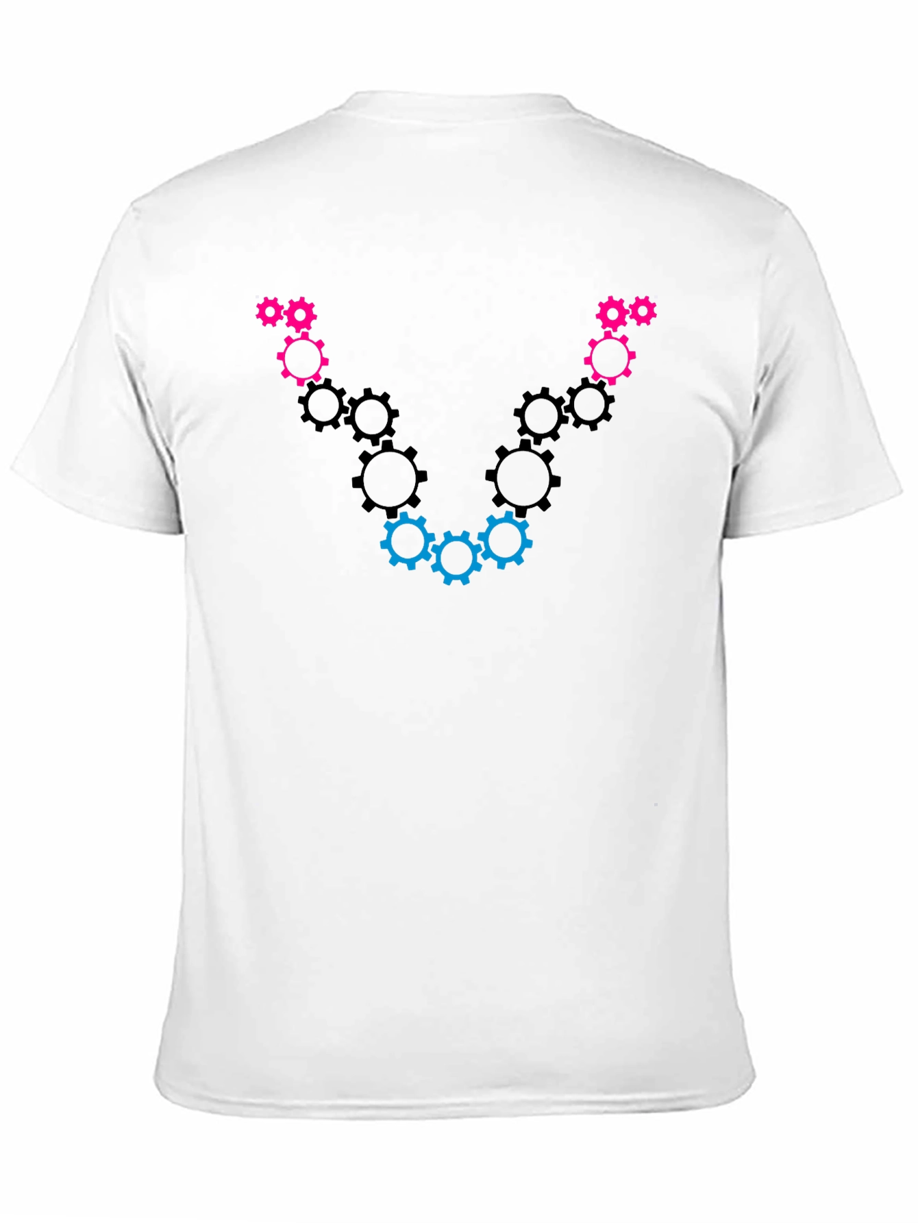 Gear Design Black T-Shirt