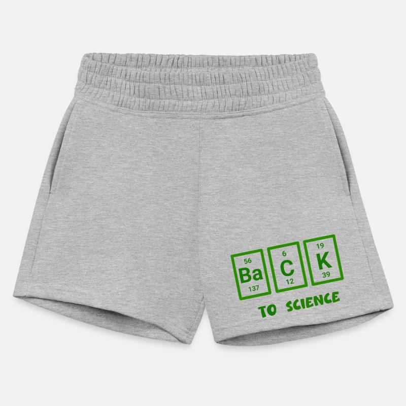 Back to science word art and typography