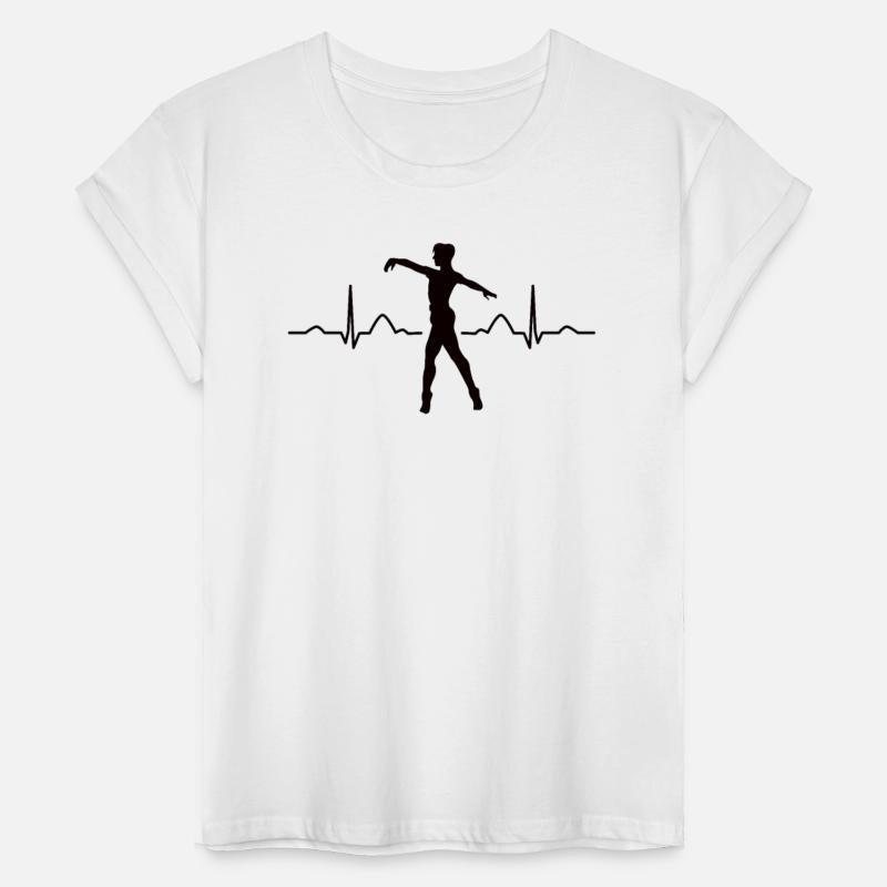 Ballet Dancer Heartbeat EKG Ballerina