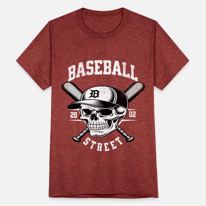 Baseball Skull Street Design