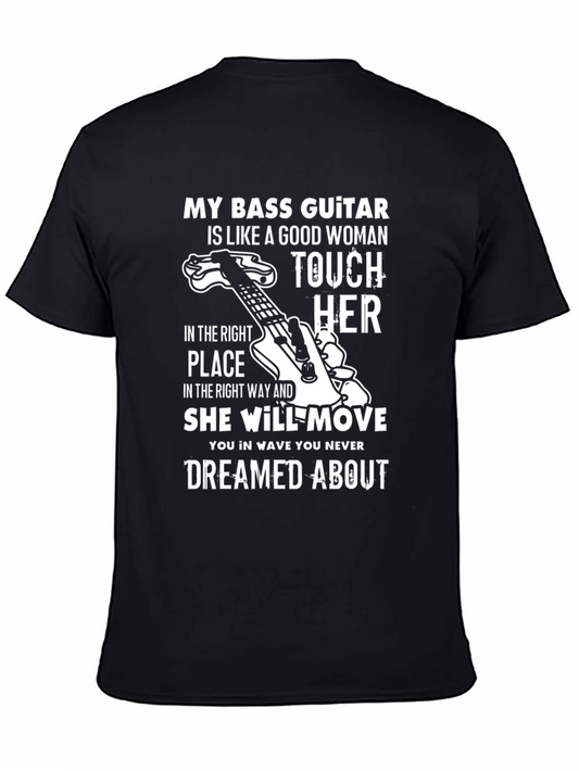 Bass Guitar T-Shirt - Touch Her