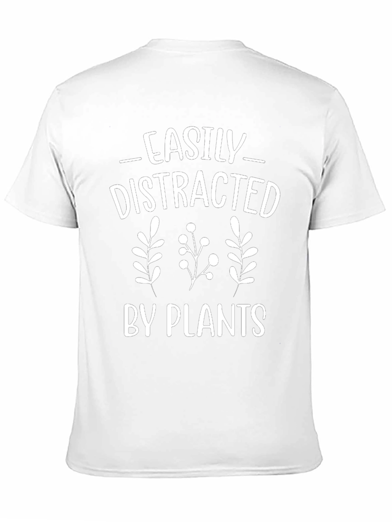 Easily Distracted By Plants Graphic T-Shirt