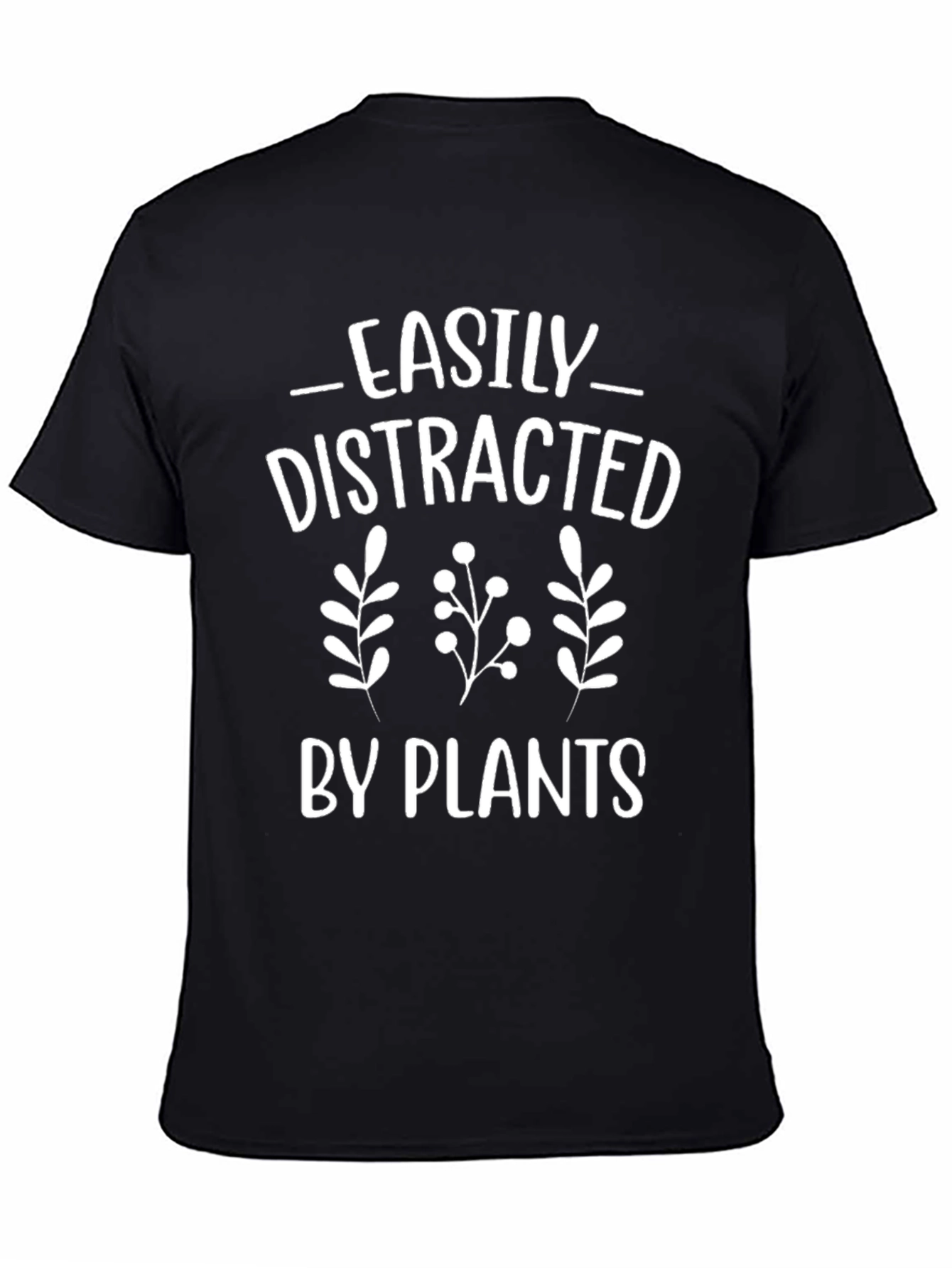 Easily Distracted By Plants Graphic T-Shirt