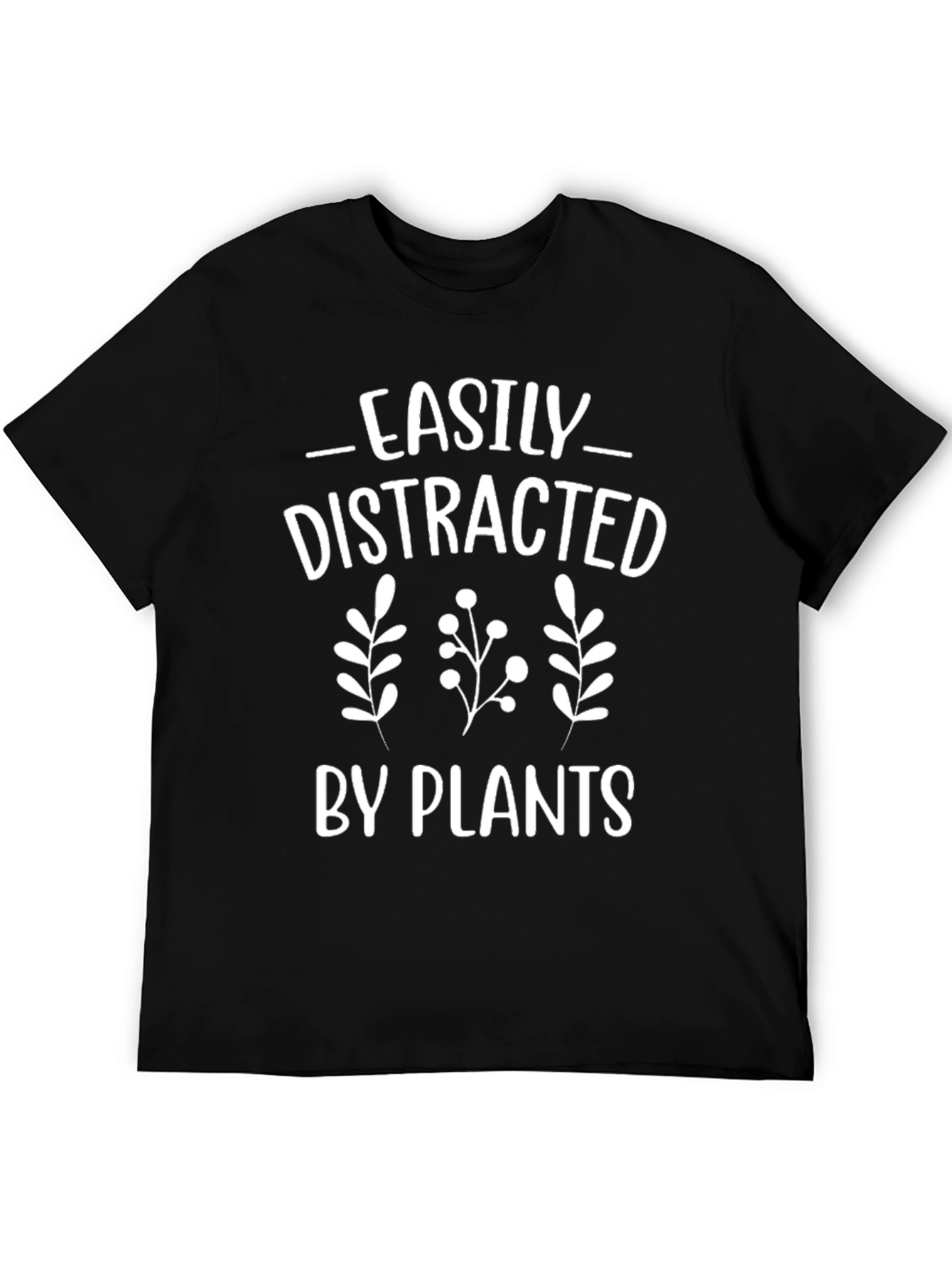 Easily Distracted By Plants Graphic T-Shirt