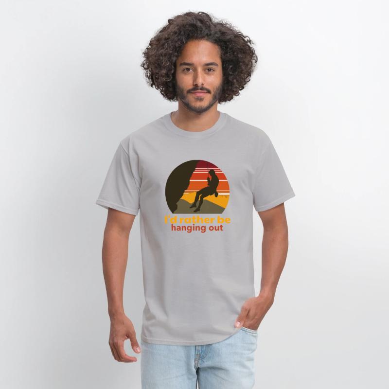 be hanging out Rock Climbing I'd rather