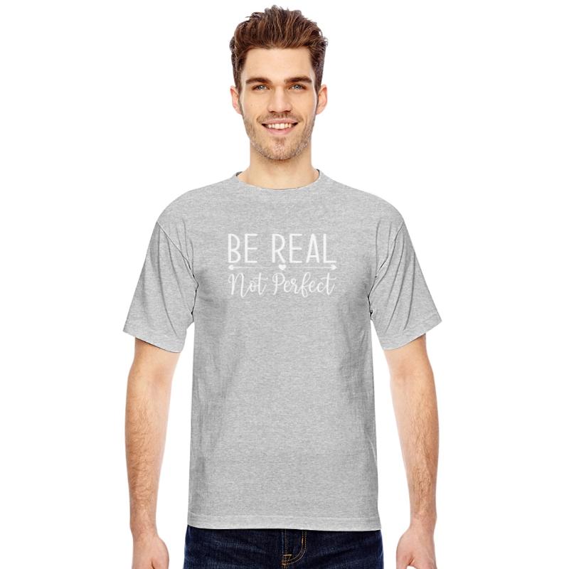 Be Real Not Perfect Inspirational Phrase